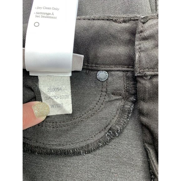Paige Verdugo Ultra Skinny Jeans Black Shadow Size 27 - Picture 8 of 8